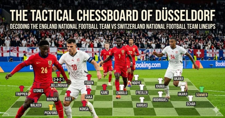 england national football team vs switzerland national football team lineups