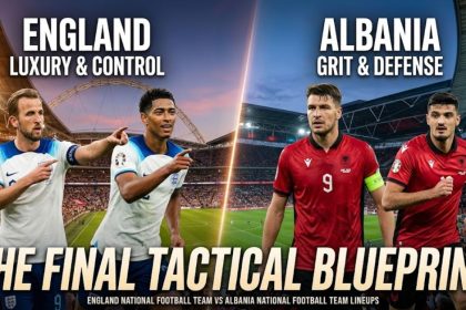 England National Football Team vs Albania National Football Team Lineups