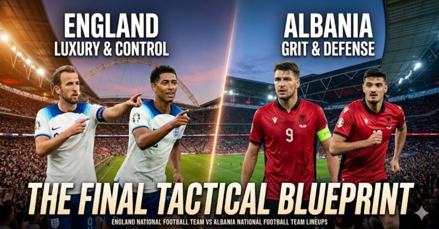 England National Football Team vs Albania National Football Team Lineups