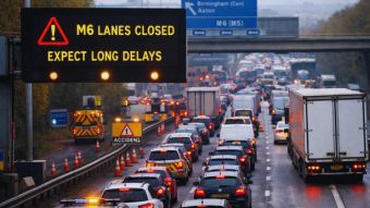 M6 Walsall Birmingham Lanes Closure